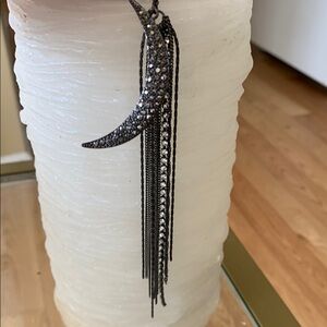 Inc dangle earrings silver EUC